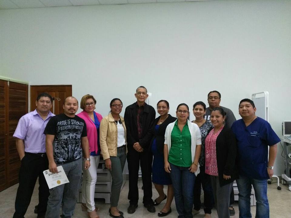 Capacitación de ecografía con el Ministerio de Salud de Belice y el Banco Interamericano de Desarrollo (BID)